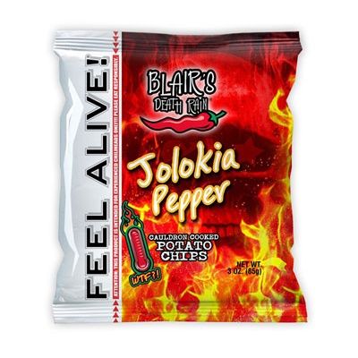 Blair's Jolokia Pepper Chips 85g
